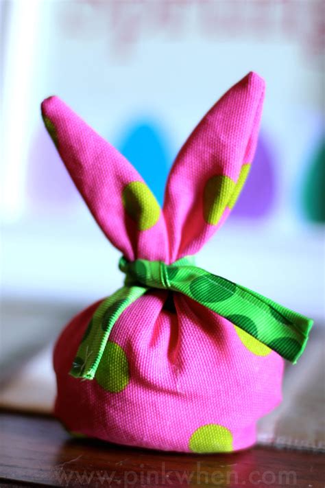 easter bunny gift  treat bag page    pinkwhen