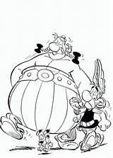 Asterix Obelix Coloring Colorluna Malvorlagen Dogmatix Maerchen Astrix sketch template