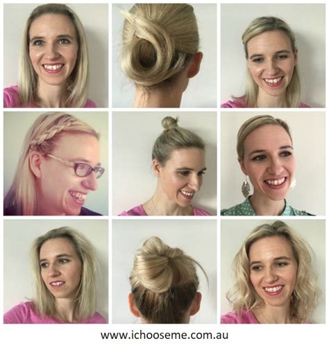 quick  easy ways  style  hair  organised housewife