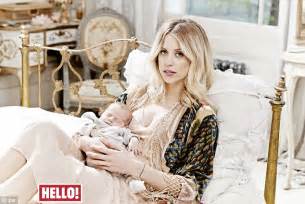 peaches geldof introduces son phaedra as she insists she didn t plan birth on late mother s