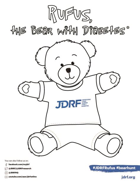 rufus coloring sheet jdrf