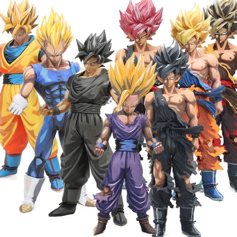 Manga Dragon Ball Z Vegeta Goku Gohan Broly Trunks Action