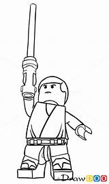 Luke Skywalker Starwars Lightsaber sketch template
