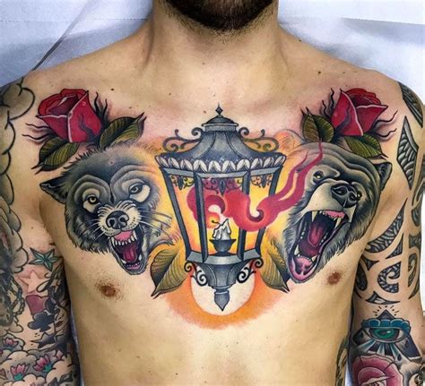 60 Best Tattoo Designs For Men In 2018 Chest Piece Tattoos Tattoos