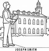 Lds Temple Clipart Coloring Joseph Smith Mormon Kirtland Book Temples Build Pages Clip Nauvoo Commands Para His People Templo Church sketch template