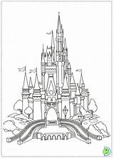 Disney Castle Choose Board Coloring sketch template