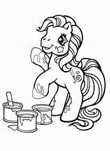 Coloring Pages Pony Little Mlp Cool Adult sketch template