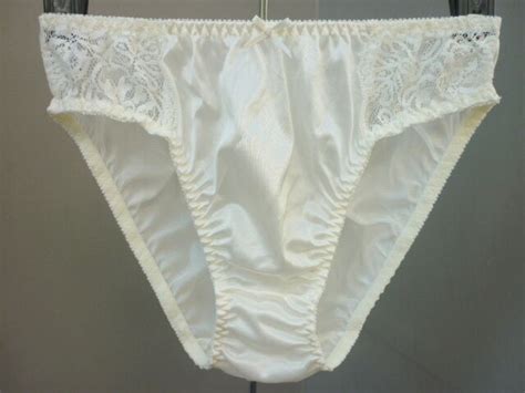 vintage sexy sissy sheer lace nylon panties undies hi cut