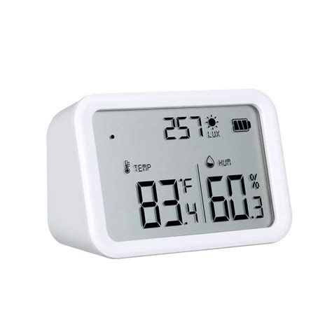 zigbee smart humidity temperature sensor jmx  luminous intensity measurement app