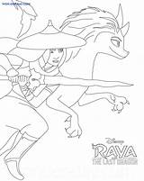 Raya Dragon Coloring Last Pages Popular sketch template
