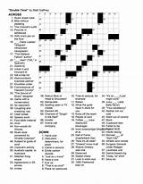 Crossword Crosswords Gaffney sketch template
