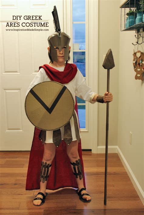 Diy Ares Greek Mythology Costume Inspiration Made Simple