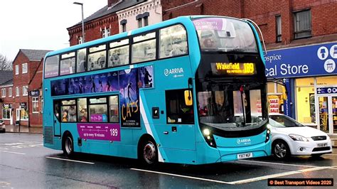 route  arriva yorkshire alexander dennis enviro  mmc  yx