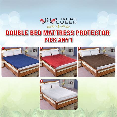 buy double bed mattress protector pick      price