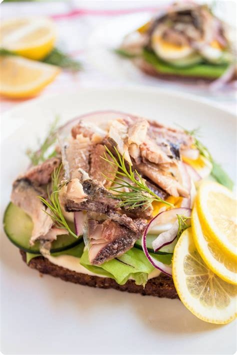 scandinavian sardine sandwiches recipe fannetastic food