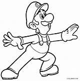 Luigi Coloring Baby Pages Getcolorings Printable Color sketch template