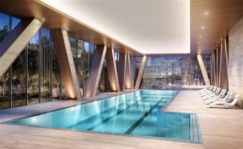 indoor pools  nyc luxury condos