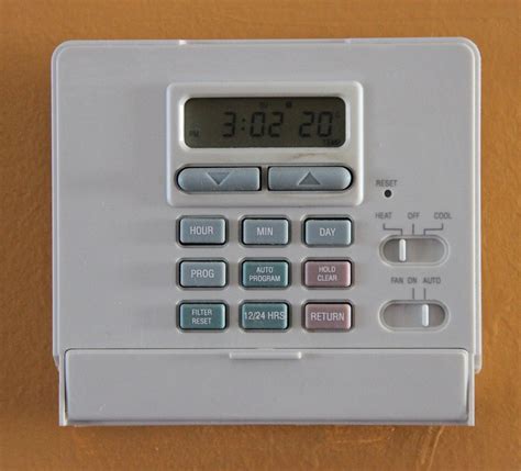 economical hunter programmable thermostat photo david  flickr