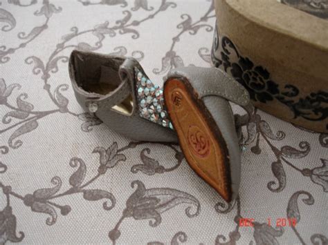 Lovely Handmade Leather Doll Shoes By Doll Shoe Artist