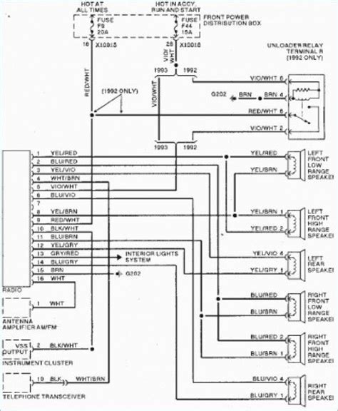 dodge durango radio wiring diagram