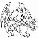 Dragon Coloring Pages Baby Dragons Cartoon Hydra Skyrim Printable Lego Fire Color Kids Pokemon Colouring Print Coloriage Easy Colorier Dessin sketch template