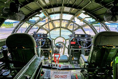 B29 Fifi Cockpit Photograph By Dale R Carlson Pixels