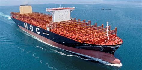 samsung heavy industries delivers worlds largest container ship tradewinds