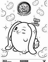 Season Pikmi Surprise Jelly Pops Dreams Rae Bunny Coloring Sheet Time sketch template