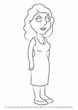 Bonnie Guy Family Draw Swanson Drawing Step Tutorials Cartoon Tv sketch template
