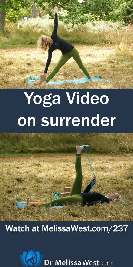 surrender  minute intermediate hatha yoga yoga  melissa