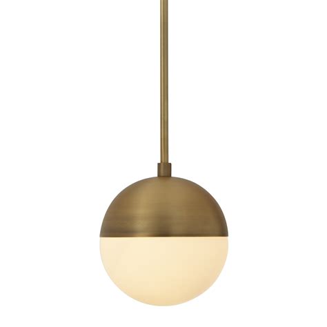 lightscom ceiling lights pendant lighting powell pendant  hooded white globe bronze