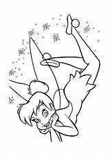 Tinkerbell Coloring Pages Disney Printable Tinker Bell Color Fairies Fairy Pan Peter Kids Horse Da Princess Adult Choose Board Christmas sketch template