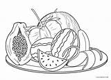 Frutas Cool2bkids Fruta Obst Malvorlage Früchte Maternelle Cesta Moldes Auwe sketch template