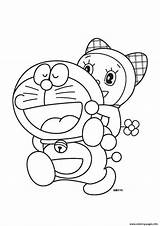 Doraemon Coloring Pages Cartoon Printable Print Book Color sketch template