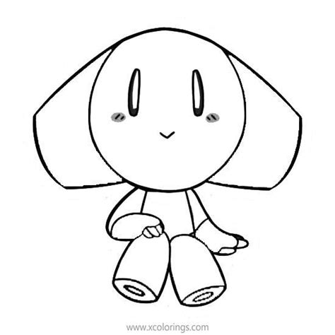 lovely robotboy coloring pages xcoloringscom