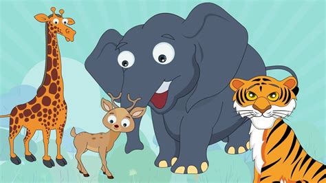 learn  wild animals preschool activity