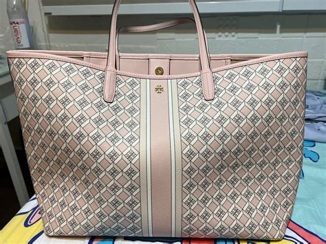 tory burch geo logo tote womens fashion bags wallets tote bags  carousell