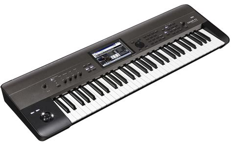 korg keyboards kromeex  key semi weighted keyboard  workstation synthesizer canadas