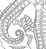 Coloring Octopus Zentangle Therapy sketch template