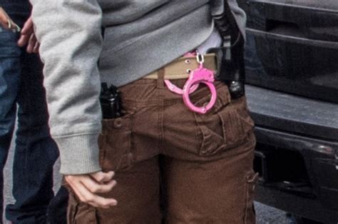 nypd cops used pink cuffs to arrest transgender woman suit