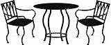 Patio Furniture Clipart Clip Table Chair Outdoor Vector Wrought Iron Garden Illustrations Illustration Cliparts Clipground Library sketch template