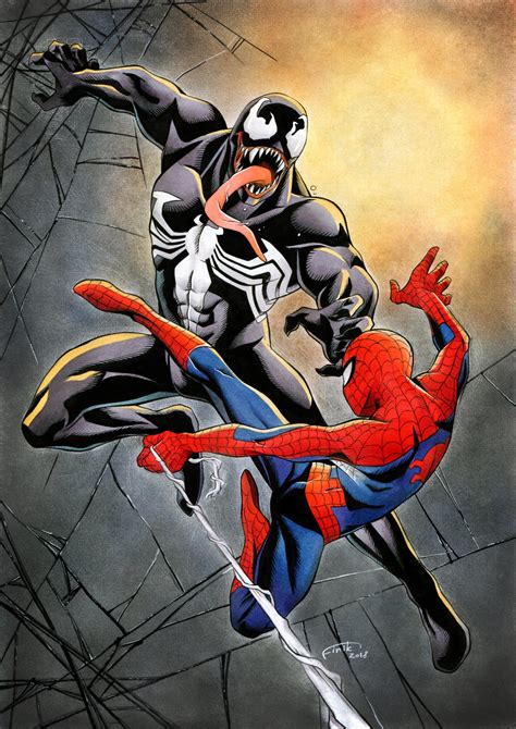 spider man  venom  finikart  deviantart