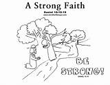 Faith Coloring Pages Getdrawings Color Getcolorings sketch template