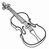 Violin Coloring Pages Drawing Line Fiddle Baroque Getdrawings Simple Drawings Toddler Lovely Cards Clipart Instruments Designlooter Clipartmag sketch template