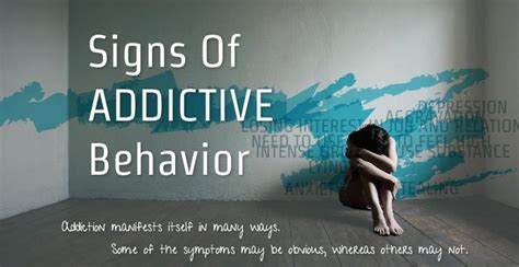 signs of addictive behavior