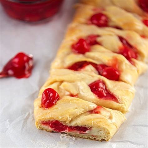 Easy Braided Cherry Cheese Danish Recipe 2 Just A Pinch Recipes
