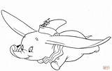 Dumbo Coloring Pages Timothy Flies Feather Magic Drawing Printable Supercoloring Flying Uploaded User sketch template