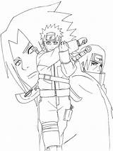 Naruto Coloring Pages Printables Nine sketch template