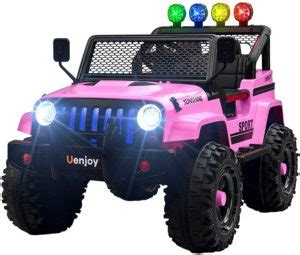 uenjoy ride  jeep review   remote control pink
