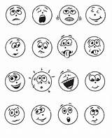 Emotion Emotions Emotional sketch template
